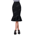 Kate Kasin Occident Women Fashion Office Lady Causal Mermaid Hips-Wrapped Pencil Jupe KK000241-1